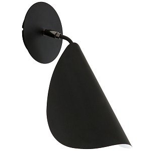 Бра с поворотным плафоном Aracea Black Wall Lamp