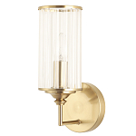 Бра с цилиндрическим рифленым стеклянным плафоном Jeanette варинант исполнения - 3 | Loft Concept в Волгограде