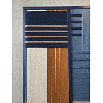 Панно из шнура Синяя геометрическая абстракция wall panel line Blue варинант исполнения - 3 | Loft Concept в Волгограде