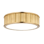 Потолочный светильник с гофрированным абажуром цвета латунь Millennium варинант исполнения - 1 | Loft Concept в Волгограде