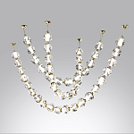 Подвесной светильник из прозрачных шаров Bubbles Bocci варинант исполнения - 3 | Loft Concept в Волгограде