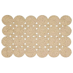 Ковер прямоугольный из джутовой основы Tight bundles варинант исполнения - 1 | Loft Concept в Волгограде