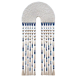 Настенное украшение из нитей Корона с кисточками Crown Wall Hanging варинант исполнения - 4 | Loft Concept в Волгограде