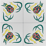 Плитка дизайнерская Драконий фрукт варинант исполнения - 1 | Loft Concept в Волгограде