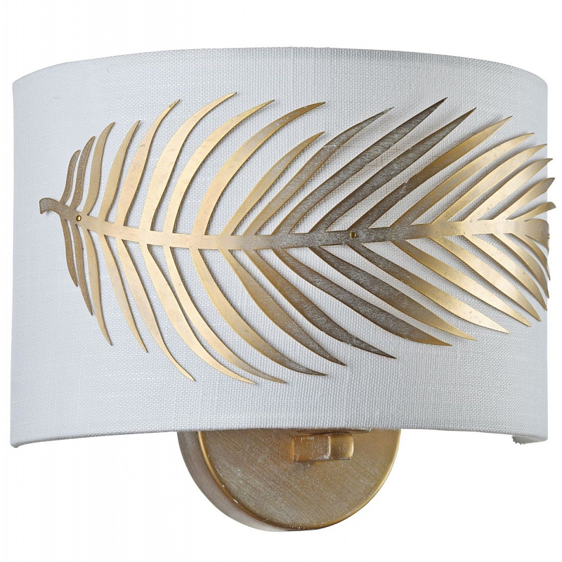 Бра Golden Feather Sconces Золотой Белый Бра Golden Feather Sconces Золотой Белый в Волгограде | Loft Concept