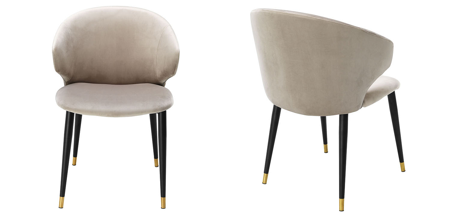 Стул Eichholtz DINING CHAIR VOLANTE beige Стул Eichholtz DINING CHAIR VOLANTE beige - Loft-Concept в Волгограде