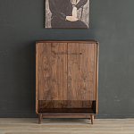 Комод в прихожую для хранения обуви Moon Walnut Furniture варинант исполнения - 1 | Loft Concept в Волгограде