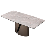 Стол обеденный керамический серый Servorios варинант исполнения - 3 | Loft Concept в Волгограде