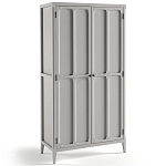 Шкаф серый Silva Grey Cabinet варинант исполнения - 2 | Loft Concept в Волгограде