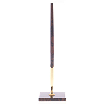 Ручка шариковая на подставке из натурального камня Обсидиан Stone Pens варинант исполнения - 1 | Loft Concept в Волгограде