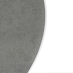 Стол обеденный с серой овальной столешницей из керамики на четырех деревянных ножках Gray Ceramics варинант исполнения - 4 | Loft Concept в Волгограде