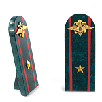 Сувенир Погон МВД из натурального камня змеевик Souvenir Epaulets варинант исполнения - 5 | Loft Concept в Волгограде