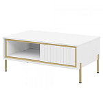 Стол журнальный белый глянцевый Antique Order варинант исполнения - 1 | Loft Concept в Волгограде