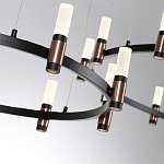 Люстра подвесная с цилиндрическими плафонами на двух круглых подвесах  Arnaut Light варинант исполнения - 5 | Loft Concept в Волгограде