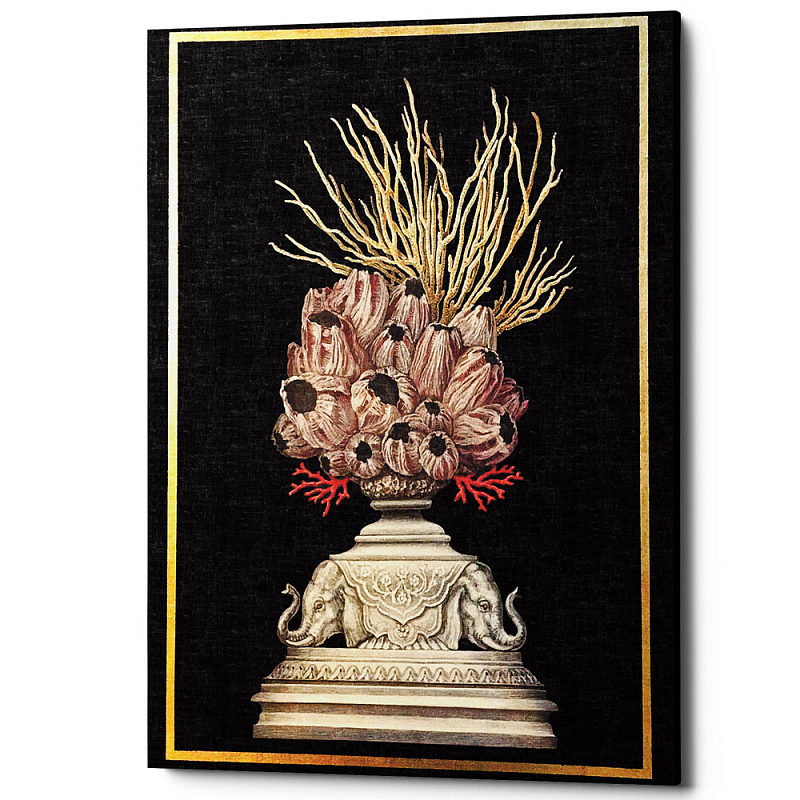 Постер Sea Vase Poster 1 Черный Бежевый в Волгограде | Loft Concept 