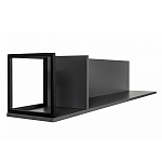 Полка навесная открытая цвета графит Strict Lines  варинант исполнения - 6 | Loft Concept в Волгограде