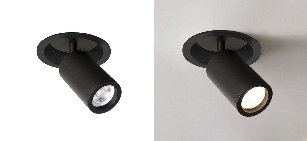 Встраиваемый поворотный спот Modern Spot Black Встраиваемый поворотный спот Modern Spot Black - Loft-Concept в Волгограде