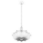 Подвесной светильник с белым фигурным абажуром и мягкими волнистыми краями Cloud Motion  варинант исполнения - 2 | Loft Concept в Волгограде