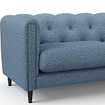 Мебельная ткань Шенилл голубой цвет 138 см T4-26 варинант исполнения - 14 | Loft Concept в Волгограде