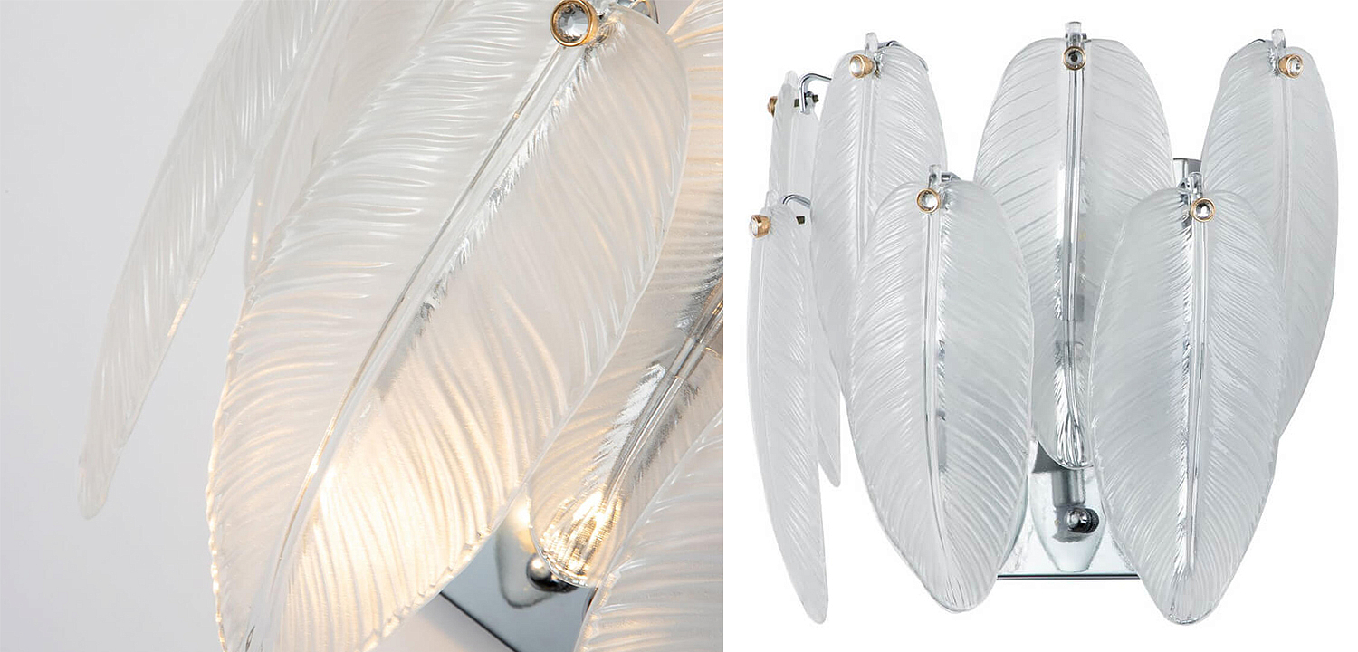 Бра Bud Petals Wall Lamp Chrome Бра Bud Petals Wall Lamp Chrome - Loft-Concept в Волгограде