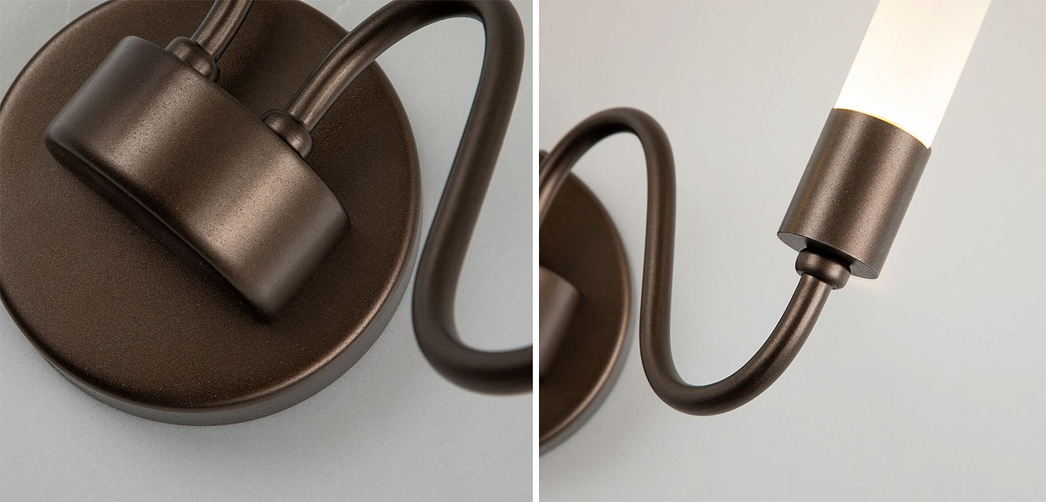 Бра Faiber Brown Wall Lamp Бра Faiber Brown Wall Lamp - Loft-Concept в Волгограде