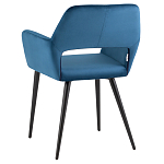 Стул с подлокотниками синий NEASAN STOOL варинант исполнения - 5 | Loft Concept в Волгограде