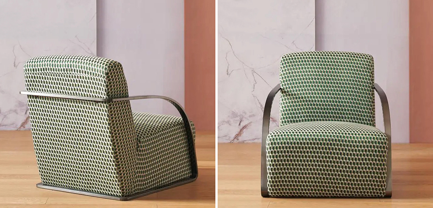 Кресло Esme Green Pattern Armchair Кресло Esme Green Pattern Armchair - Loft-Concept в Волгограде