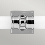 Бра для ванных комнат горизонтальное с двумя матовыми стеклянными цилиндическими плафонами Feiss варинант исполнения - 6 | Loft Concept в Волгограде