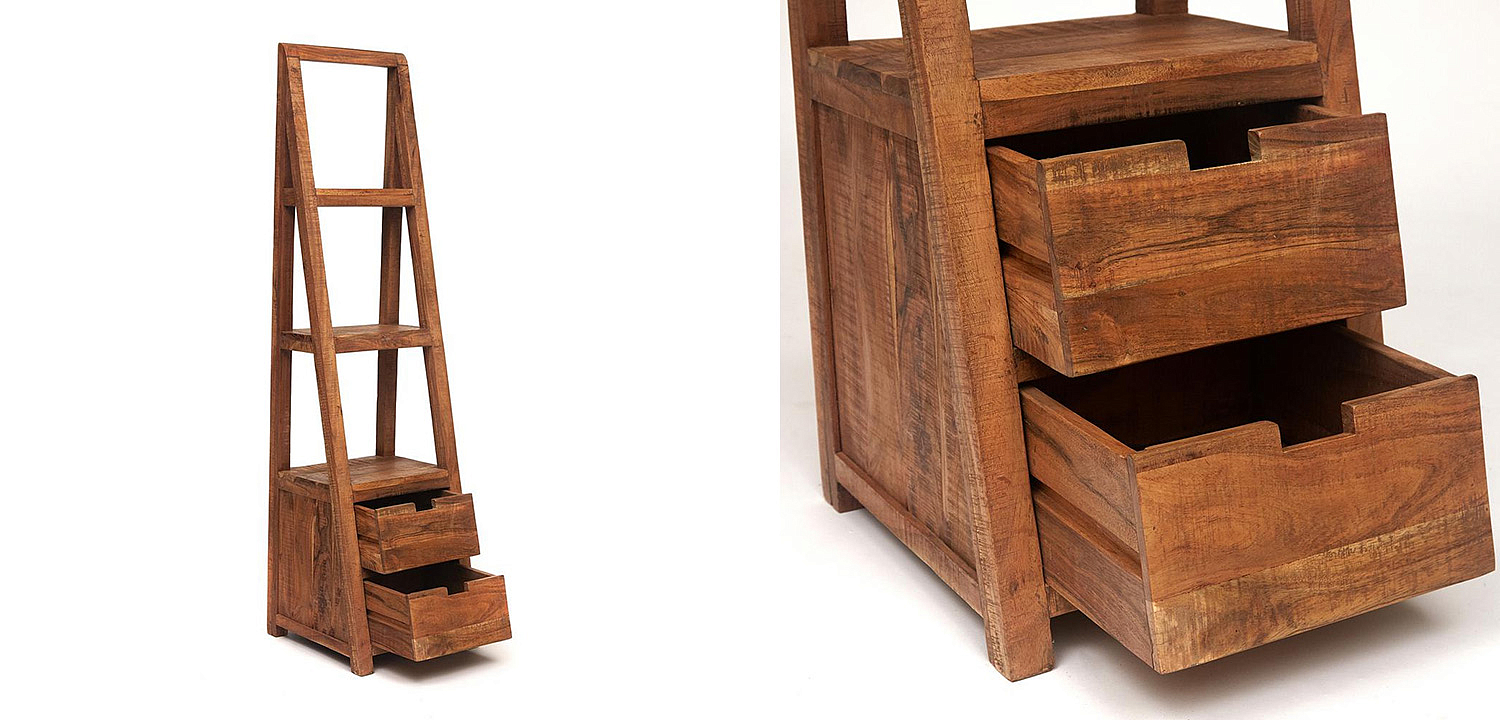 Этажерка Acacia Bookcase Freya II Этажерка Acacia Bookcase Freya II - Loft-Concept в Волгограде