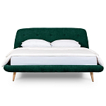 Кровать с мягким изголовьем Palmer Bed варинант исполнения - 2 | Loft Concept в Волгограде