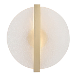 Бра с белым матовым стеклянным плафоном круглой формы Soft Glow Harmony варинант исполнения - 2 | Loft Concept в Волгограде