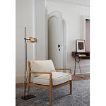 Торшер с плафоном из перфорированного металла Elledge Floor Lamp варинант исполнения - 2 | Loft Concept в Волгограде