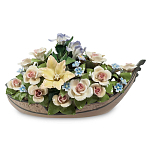 Статуэтка фарфоровая Лодка с цветами Charming Statuette варинант исполнения - 1 | Loft Concept в Волгограде