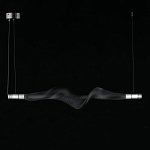 Люстра подвесная линейная Adilin Сhromium варинант исполнения - 3 | Loft Concept в Волгограде