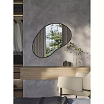 Зеркало асимметричной формы Oval Light Reflection варинант исполнения - 4 | Loft Concept в Волгограде