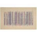 Ковер с геометрическим узором из комбинированного состава Full rhythm варинант исполнения - 1 | Loft Concept в Волгограде