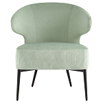 Современное мягкое кресло на металлических ножках Rakush Pistachio варинант исполнения - 2 | Loft Concept в Волгограде