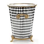 Фарфоровое кашпо Black and white square варинант исполнения - 3 | Loft Concept в Волгограде