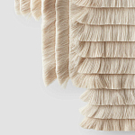 Светло-Бежевое Панно из нитей Palmas Wall Hanging варинант исполнения - 2 | Loft Concept в Волгограде
