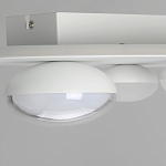 Потолочный светильник овальной формы белого цвета с 4-мя лампами Lunar Pebbles варинант исполнения - 10 | Loft Concept в Волгограде