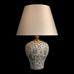 Настольная лампа с цветочной росписью Lamp Flower Painting варинант исполнения - 2 | Loft Concept в Волгограде