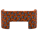 Акцентный Двухместный Диван Leela Оранжевый Орнамент варинант исполнения - 1 | Loft Concept в Волгограде