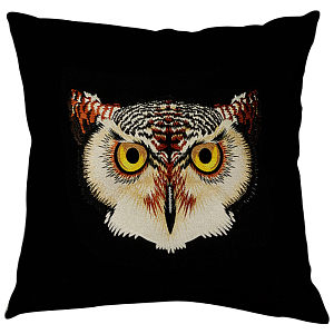 Декоративная подушка Стиль Gucci Owl Black