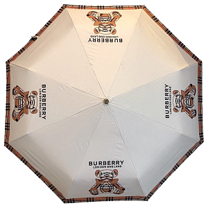 Зонт раскладной BURBERRY дизайн 001 Бежевый цвет