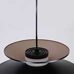 Подвесной светильник черного цвета из металла Obsidian Touch варинант исполнения - 3 | Loft Concept в Волгограде