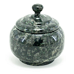 Сахарница из натурального камня Змеевик Stone Sugar Bowls варинант исполнения - 3 | Loft Concept в Волгограде