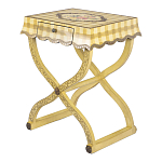 Приставной столик с ящиком в стиле ретро Vintage Rustic Tablecloth варинант исполнения - 2 | Loft Concept в Волгограде