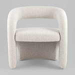 Кресло дизайнерское для лаунж зоны жемчужного цвета Pearl Lounge варинант исполнения - 9 | Loft Concept в Волгограде