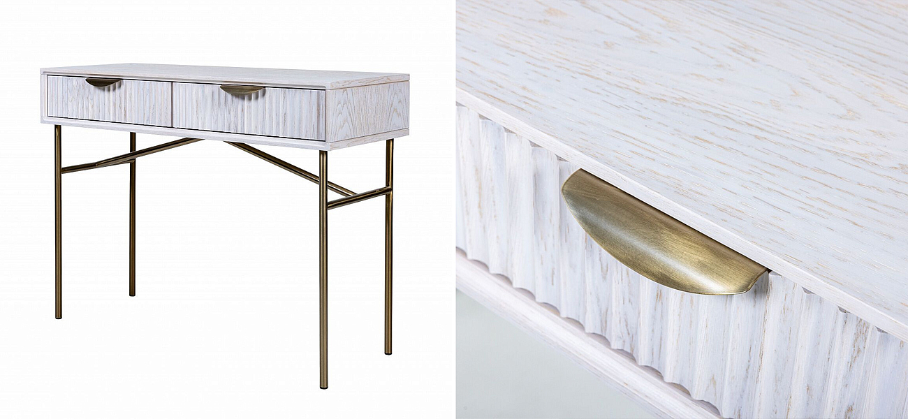 Консоль Antique Order Шпон Беленого дуба Консоль Antique Order Шпон Беленого дуба - Loft-Concept в Волгограде