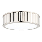 Потолочный светильник с гофрированным серебрянным абажуром Millennium варинант исполнения - 2 | Loft Concept в Волгограде